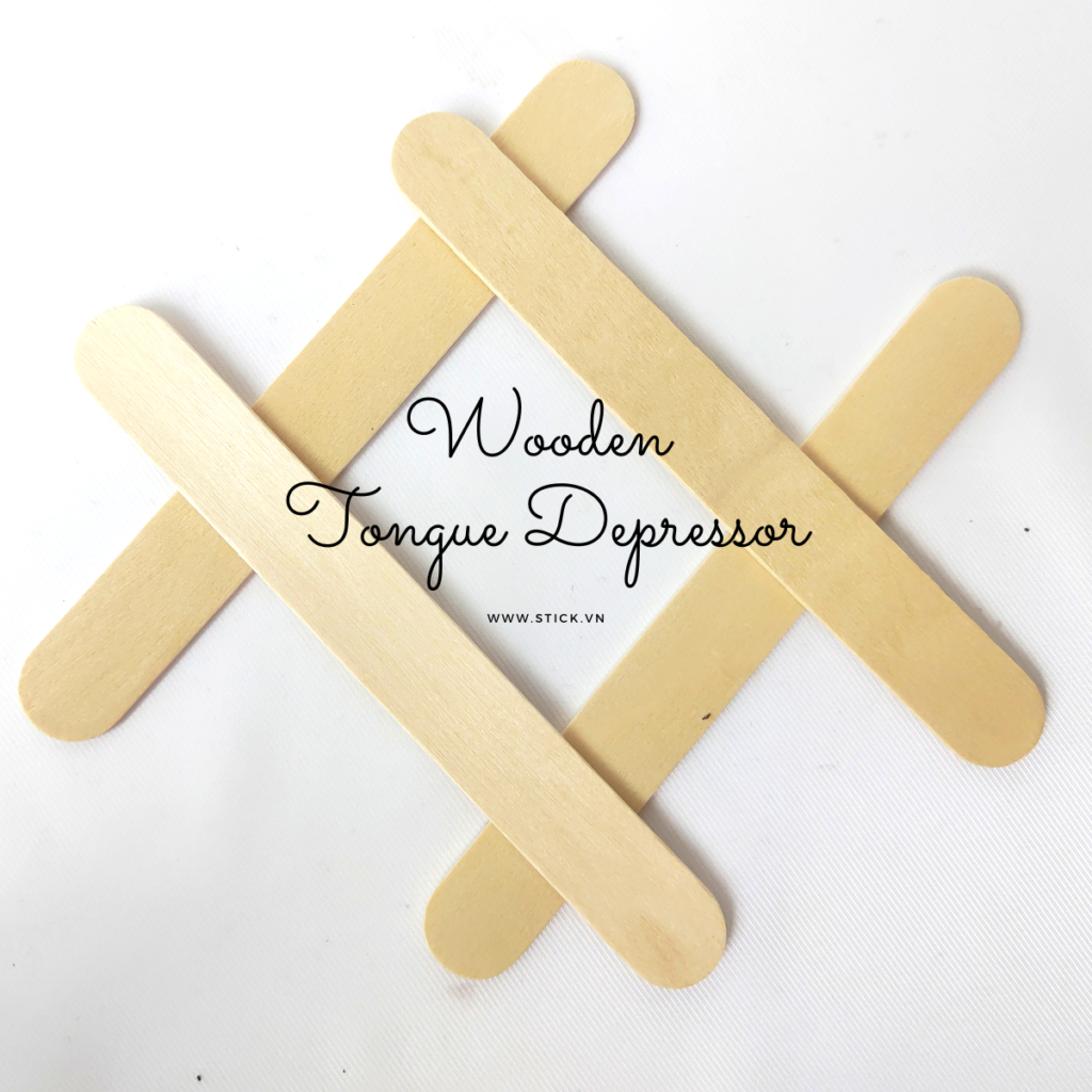 Tongue Depressor Size150mm x18mm x 2mm VDEX Full material exchange