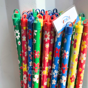 Flower Wooden-Broom-Handle