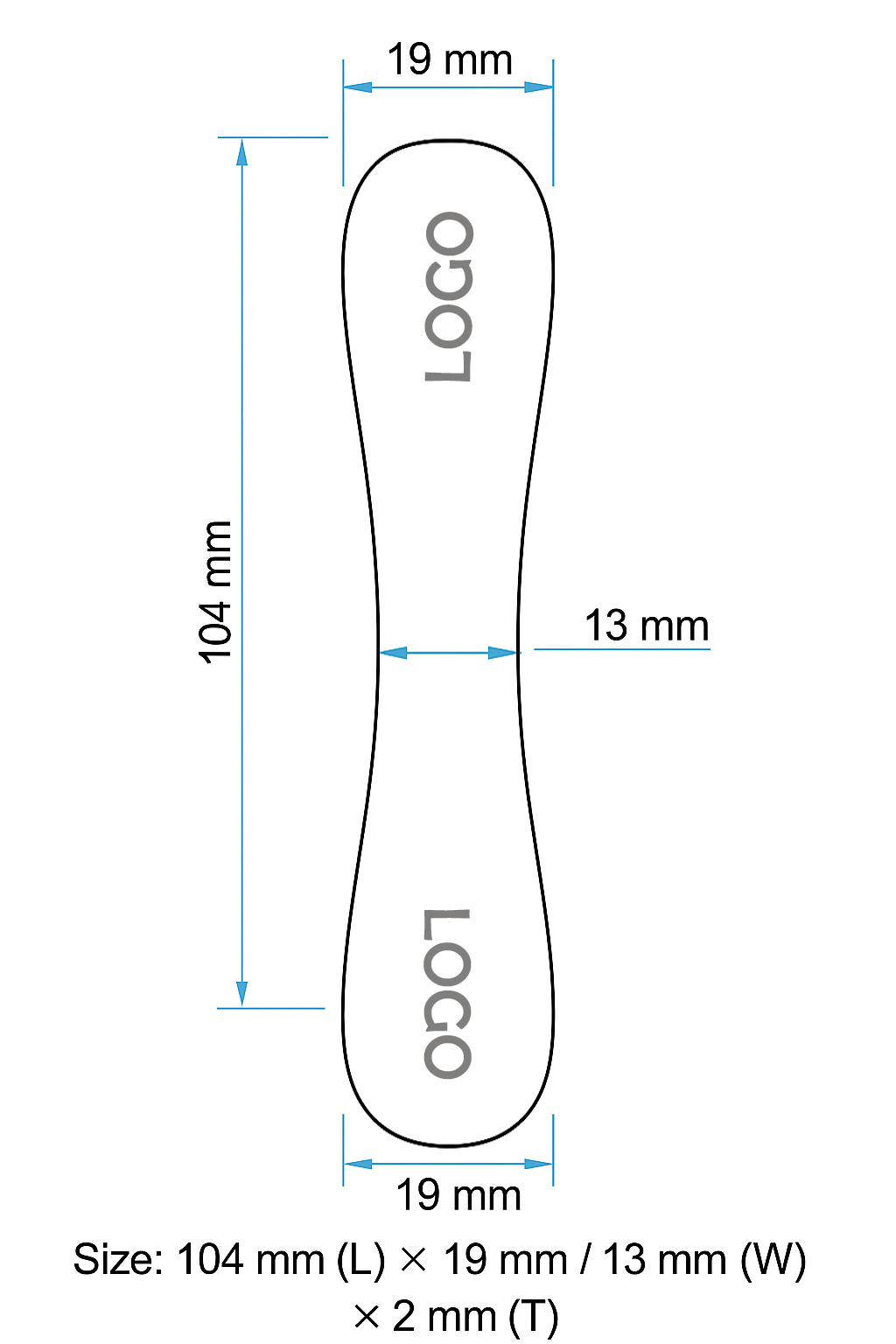 Wooden-Ice-Cream-Paddle-Stick-104mm - VDEX - Vietnam